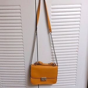 Forever 21 Mustard Crossbody Shoulder Purse